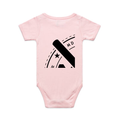 Mini Mi BASEBALLER One Piece Black Print Thumbnail