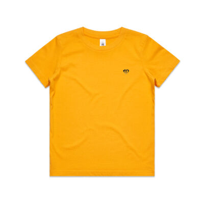 Kids BASEBALLER Staple Tee Black Print Thumbnail