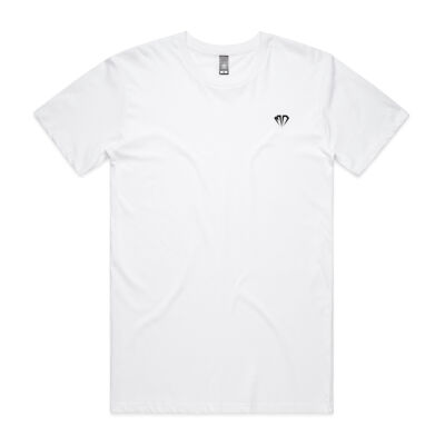 Mens BASEBALLER Staple Tee Black Print Thumbnail