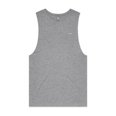 Mens Tank Tee BASEBALLER White Print Thumbnail