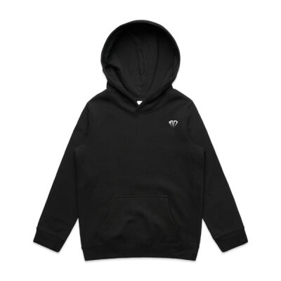 Kids Hoodie BASEBALLER White Print Thumbnail