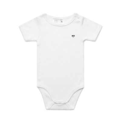 Mini Mi One Piece Diamond Pocket Logo Black Print Thumbnail