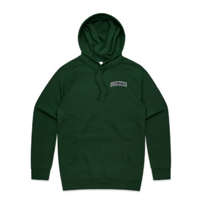 Mens Basic Hoodie MDC Banner Pocket Print Thumbnail