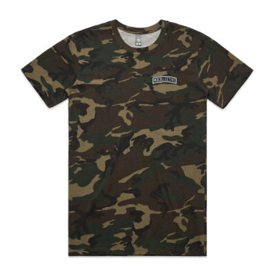 Mens Camo Tee MDC Banner Pocket Print Thumbnail