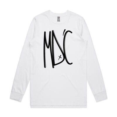 Mens Longsleeve GRAPH Front Black Print Thumbnail