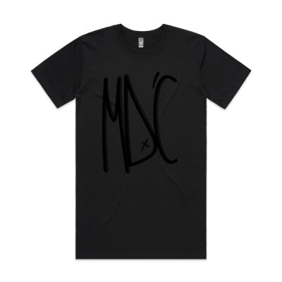 Mens Tall Tee GRAPH Front Black Print Thumbnail