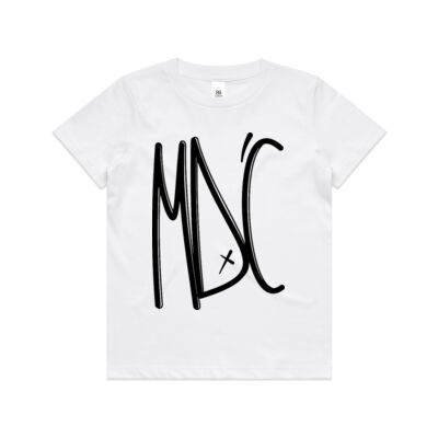 Kids Tee GRAPH Front Black Print Thumbnail