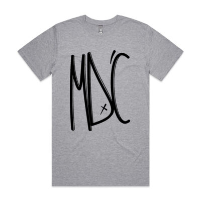 Mens 816DAN Tee GRAPH Front Black Print Thumbnail