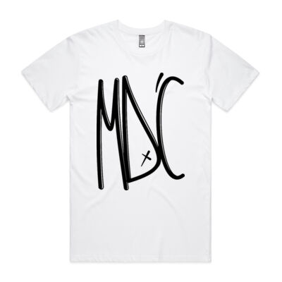 Mens Basic Tee GRAPH Front Black Print Thumbnail