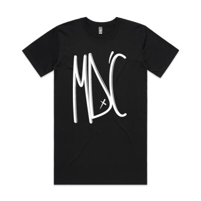 Mens Tall Tee GRAPH White Front Print Thumbnail