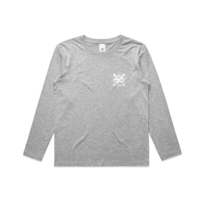 Kids Longsleeve Tee BASEBALLER Pocket White Thumbnail