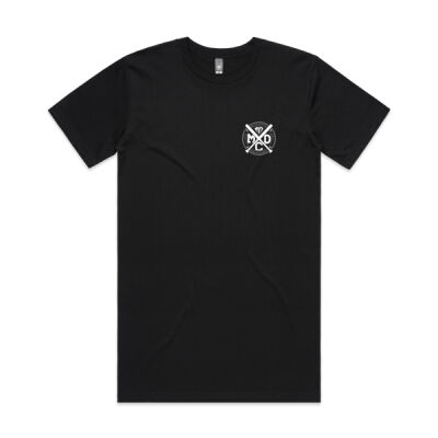 Mens Tall Tee BASEBALLER Pocket White Thumbnail