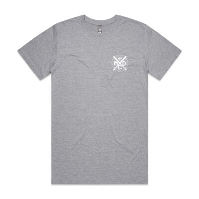 Mens 816DAN Tee BASEBALLER Pocket White Thumbnail