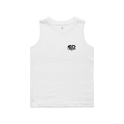 Kids Tank LOGO Pocket Black Print Thumbnail
