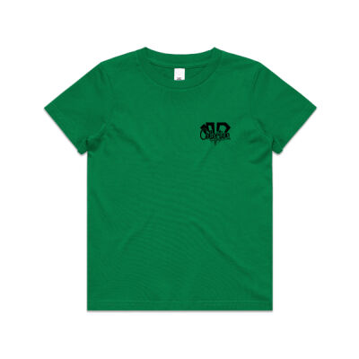 Kids Tee LOGO Pocket Black Print Thumbnail