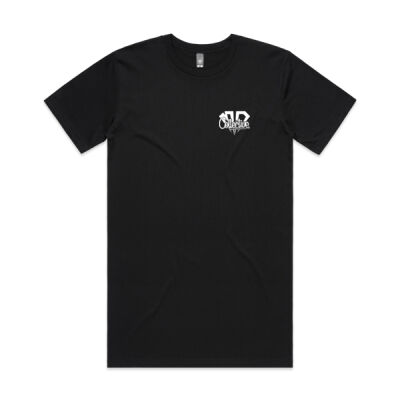 Mens Tall Tee LOGO Pocket White Print Thumbnail