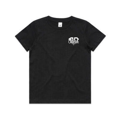Kids Tee LOGO Pocket White Print Thumbnail